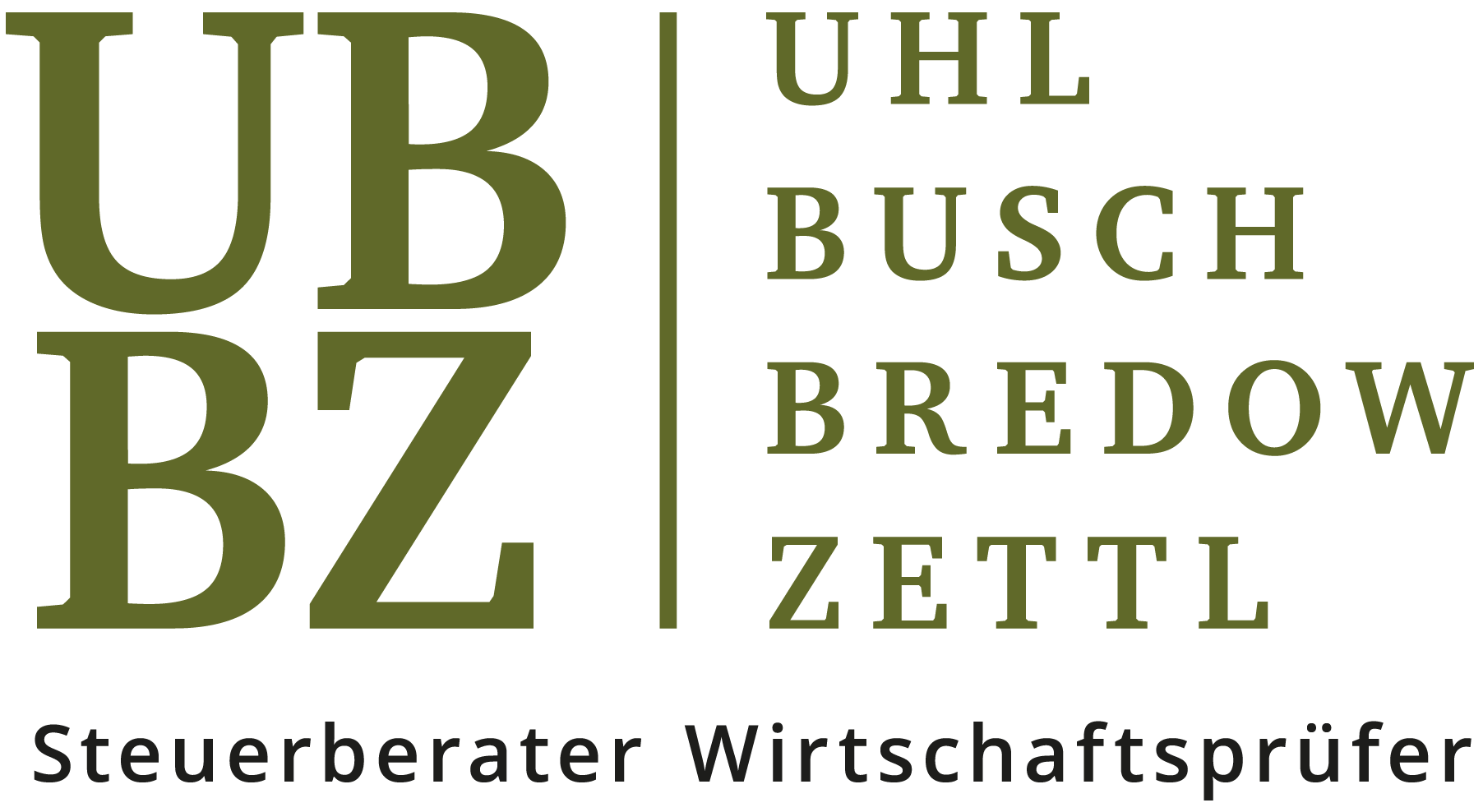 Logo der Kanzlei UBBZ in Augsburg und München
